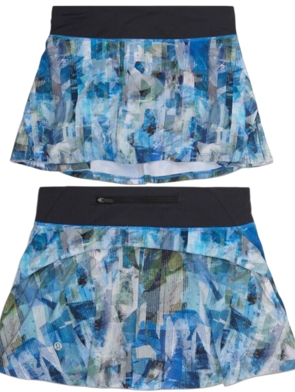 LULULEMON Play Off The Pleats Skirt Sun Dazed Size 6